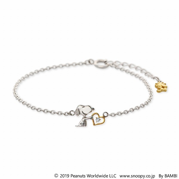 スヌーピー (SNOOPY) シルバーブレスレット