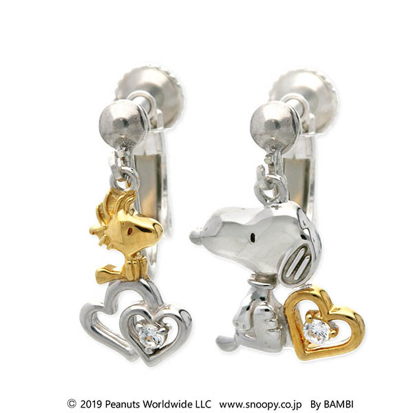 スヌーピー (SNOOPY) シルバーイヤリング