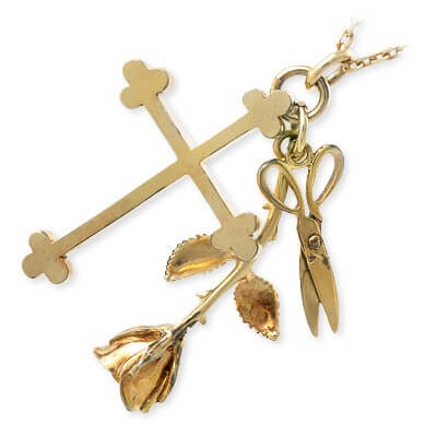 HOLLOOW シルバーネックレス