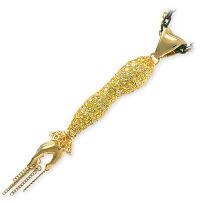 HOLLOOW シルバーネックレス