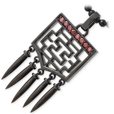 HOLLOOW ビーズネックレス