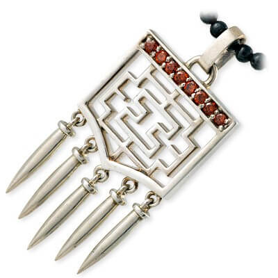 HOLLOOW ビーズネックレス