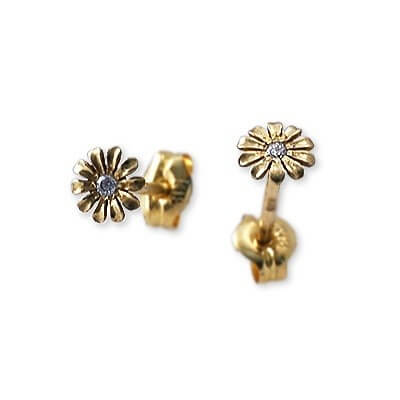 K-SMITH イエローゴールドスタッドピアス