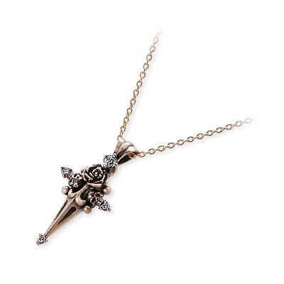 K-SMITH ピンクゴールドネックレス