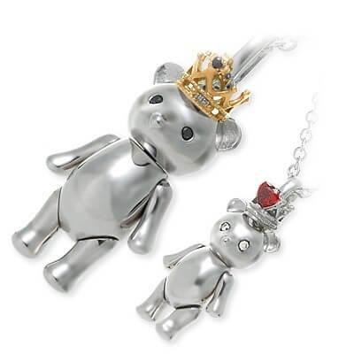 K-SMITH シルバーペアネックレス