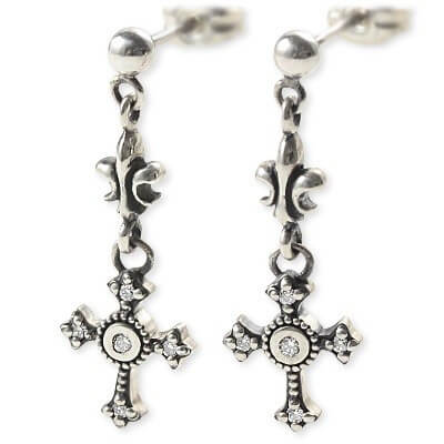 K-SMITH シルバースタッドピアス