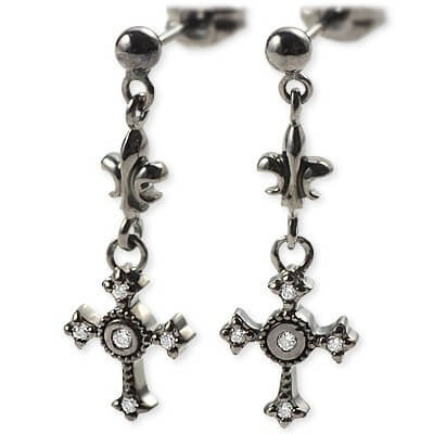 K-SMITH シルバースタッドピアス