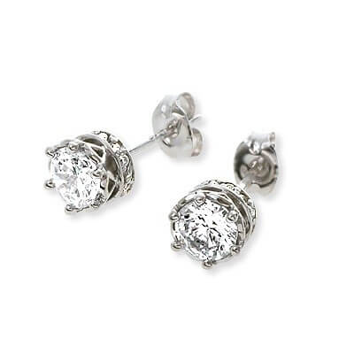 K-SMITH シルバースタッドピアス