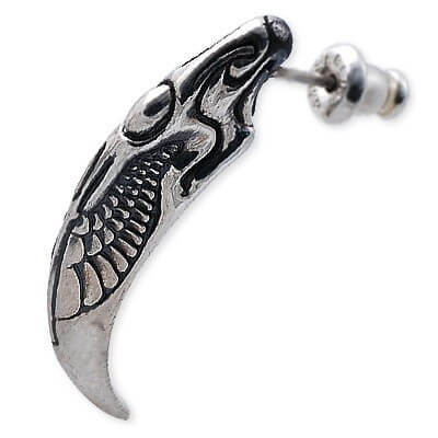 K-SMITH シルバースタッドピアス(片耳用)