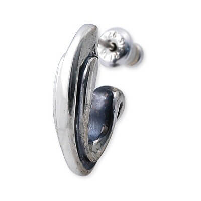 K-SMITH シルバーフープピアス(片耳用)