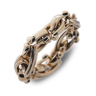 K-SMITH イエローゴールドリング