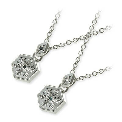 K-SMITH シルバーペアネックレス