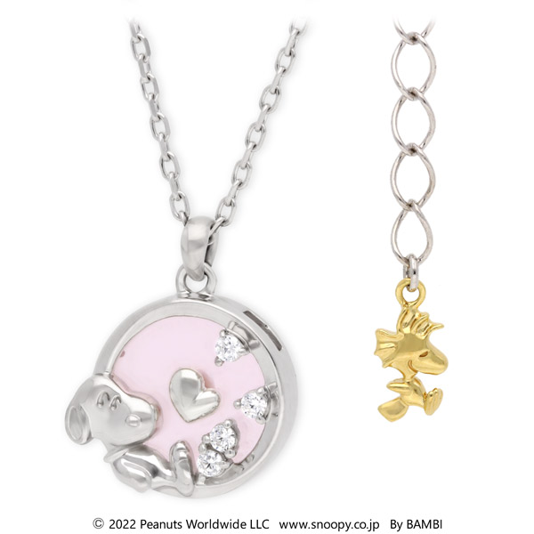 スヌーピー (SNOOPY) シルバーネックレス
