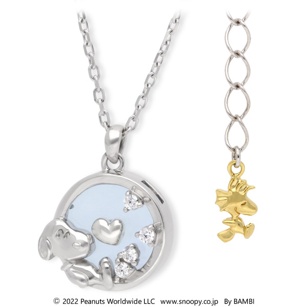 スヌーピー (SNOOPY) シルバーネックレス
