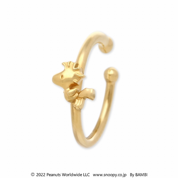 スヌーピー (SNOOPY) シルバーイヤーカフ