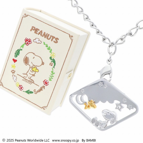 スヌーピー (SNOOPY) ブローチ&バッグチャーム　ジュエリーボックス　ギフトセット