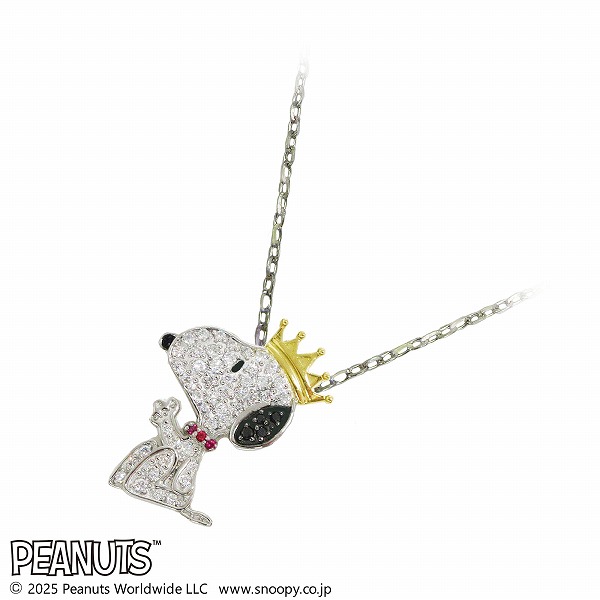 スヌーピー (SNOOPY) プラチナネックレス