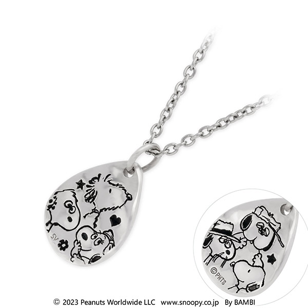 スヌーピー (SNOOPY) シルバーネックレス
