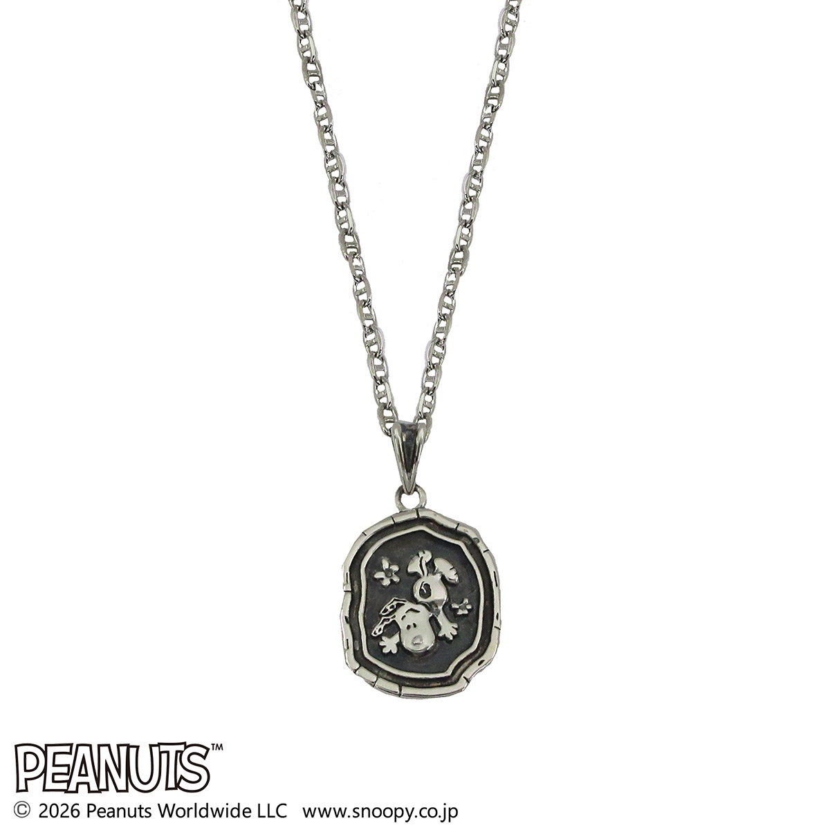 スヌーピー (SNOOPY) シルバーネックレス