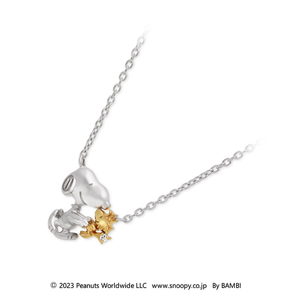 スヌーピー (SNOOPY) シルバーネックレス