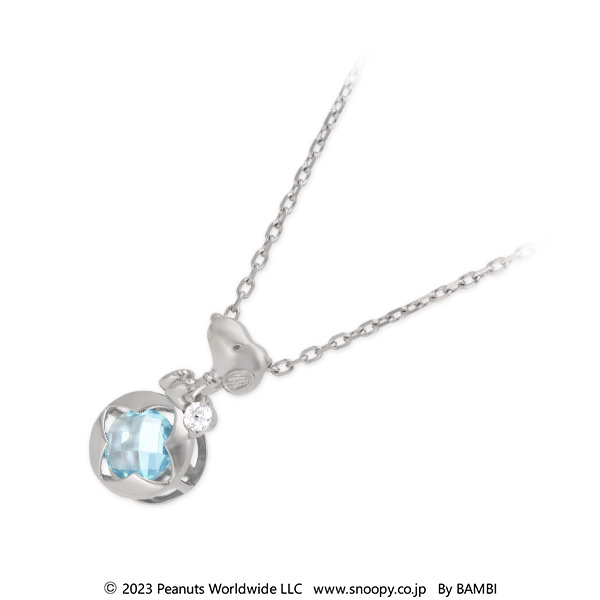 スヌーピー (SNOOPY) シルバーネックレス