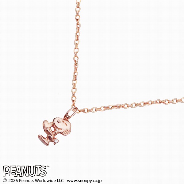 スヌーピー (SNOOPY) シルバーネックレス