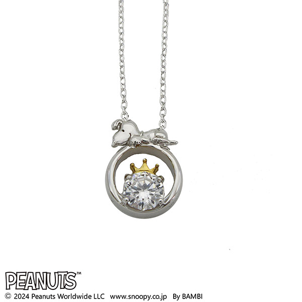 スヌーピー (SNOOPY) シルバーネックレス