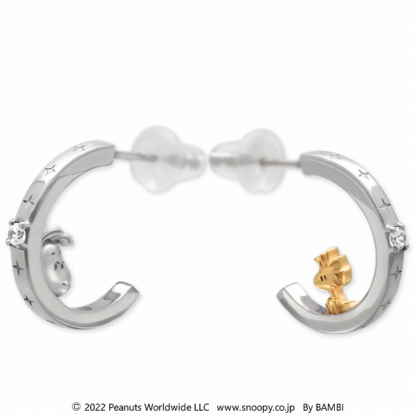 スヌーピー (SNOOPY) シルバーピアス