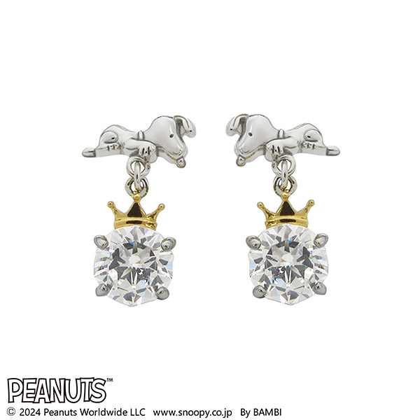 スヌーピー (SNOOPY) シルバーピアス