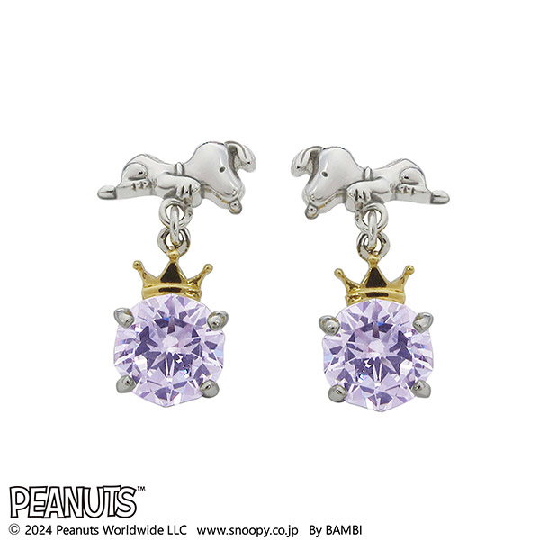 スヌーピー (SNOOPY) シルバーピアス