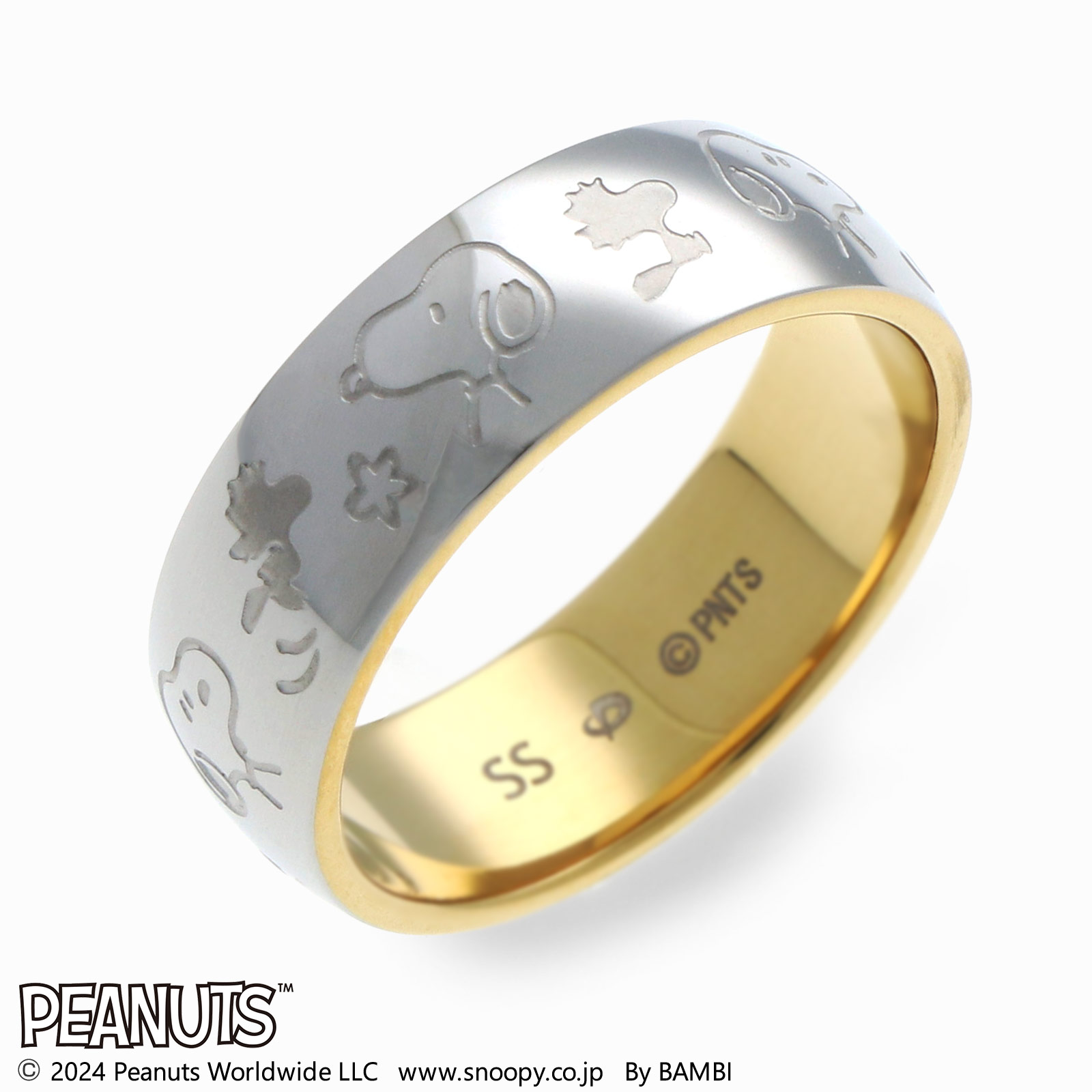 スヌーピー (SNOOPY) ステンレスリング KLRZ0001