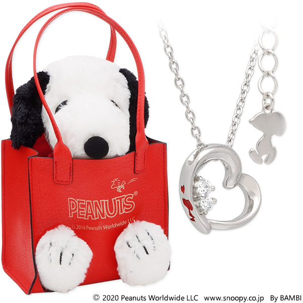 スヌーピー (SNOOPY) シルバーネックレス