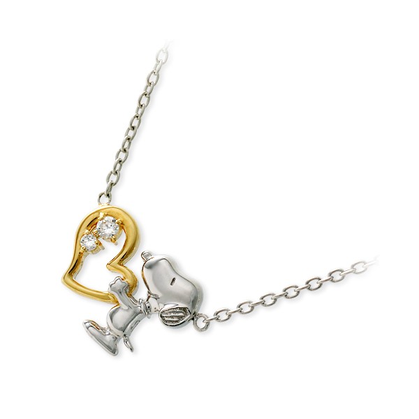 スヌーピー (SNOOPY) シルバーネックレス