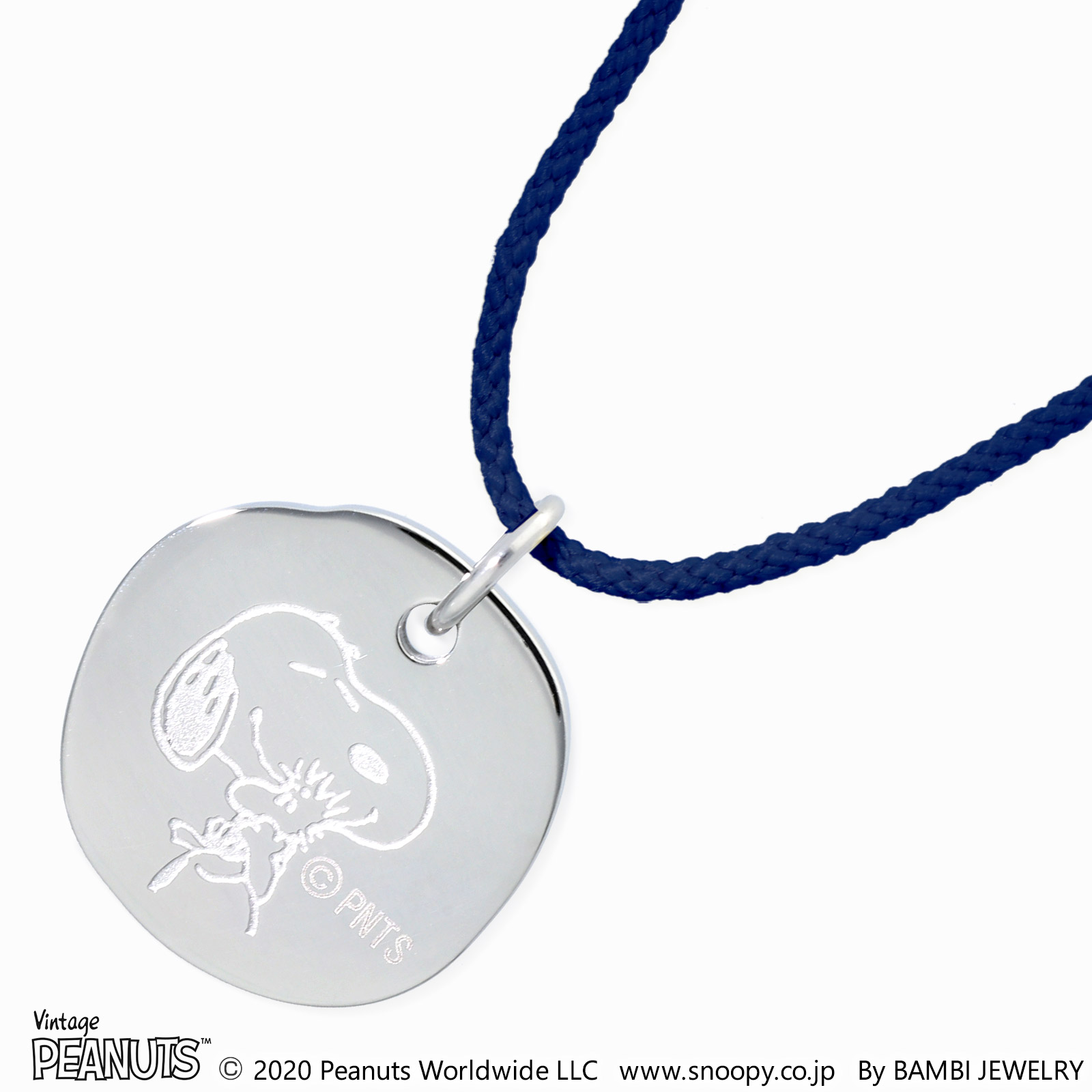スヌーピー (SNOOPY) レディース ステンレスネックレス(PEANUTS×ファイテン) KNZ20002