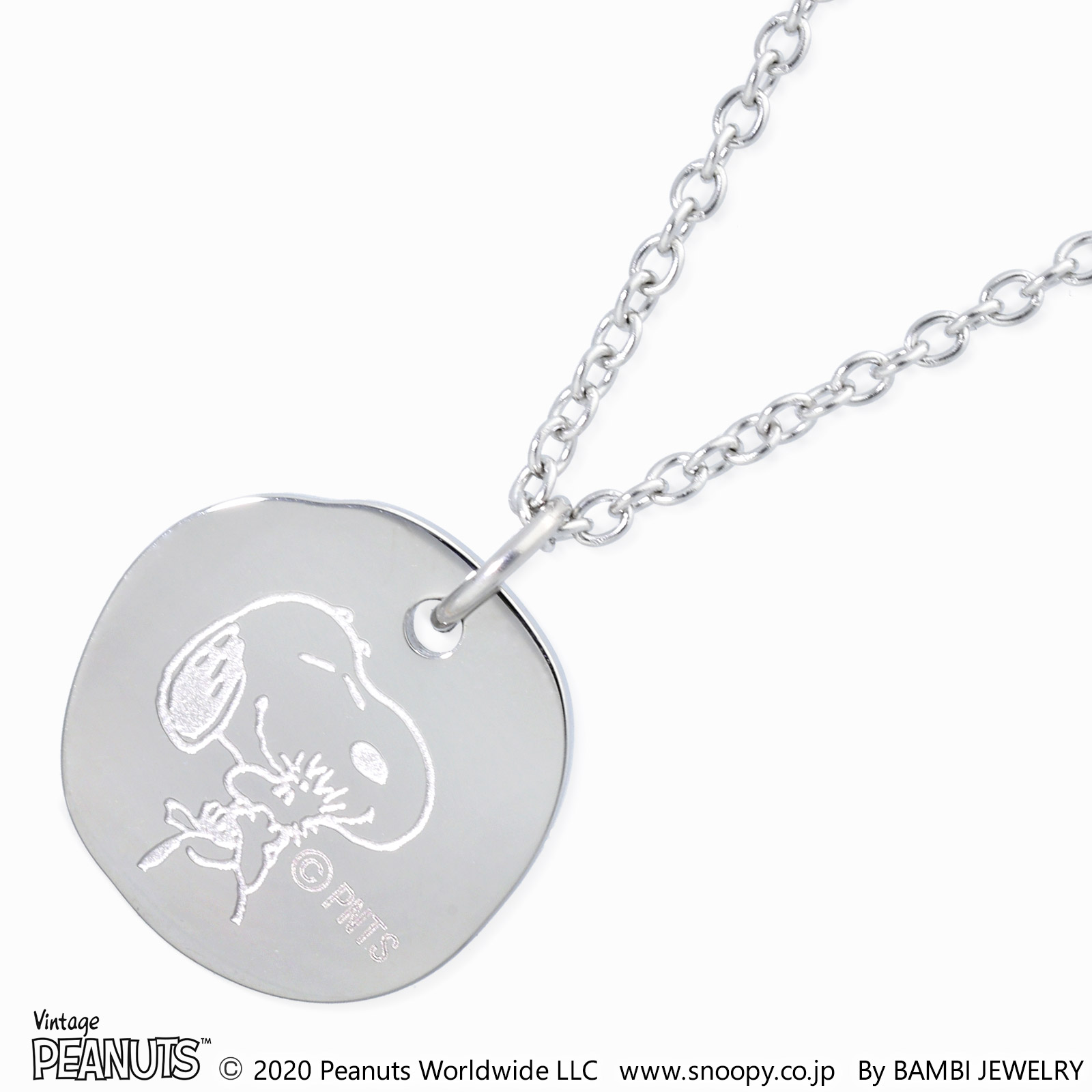 スヌーピー (SNOOPY) ステンレスネックレス(PEANUTS×ファイテン)