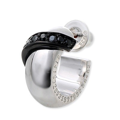 KENBLOOD シルバーフープピアス(片耳用)