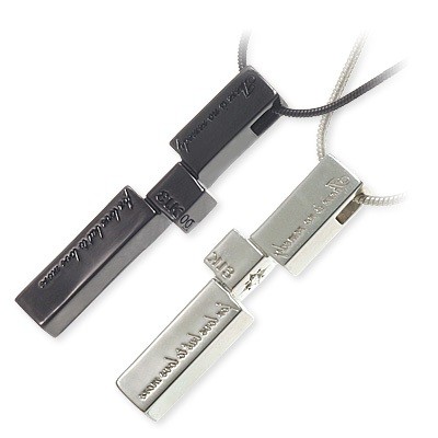 KENBLOOD シルバーペアネックレス