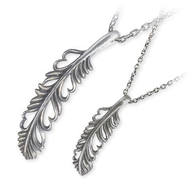 KENBLOOD シルバーペアネックレス