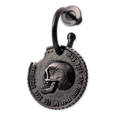 KENBLOOD シルバーフープピアス(片耳用)