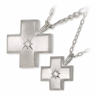 KENBLOOD シルバーペアネックレス