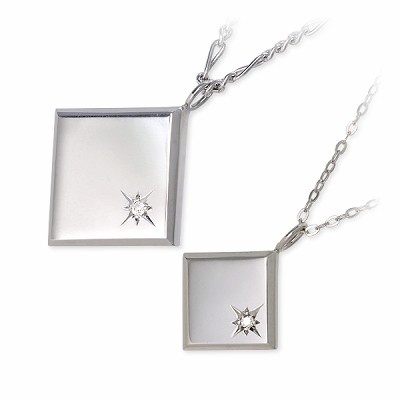 KENBLOOD シルバーペアネックレス