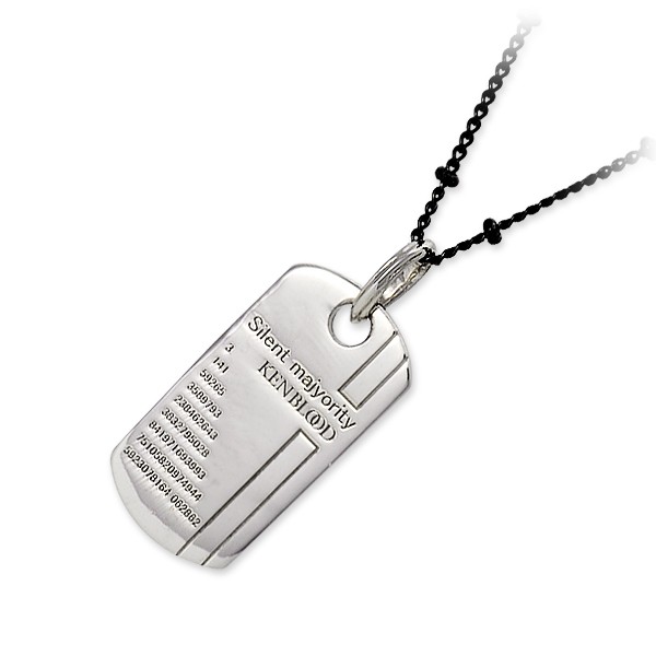 KENBLOOD シルバーネックレス