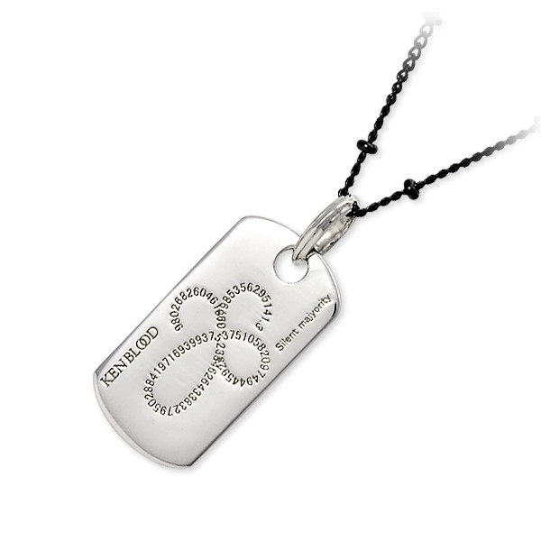 KENBLOOD シルバーネックレス