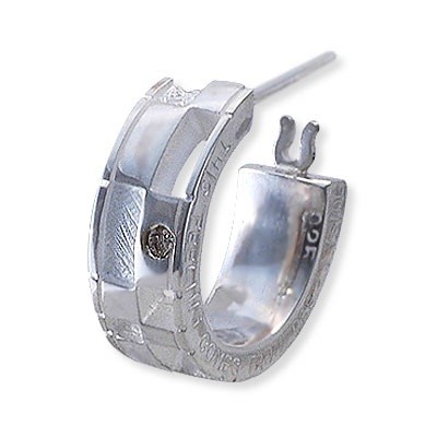 KENBLOOD シルバーフープピアス