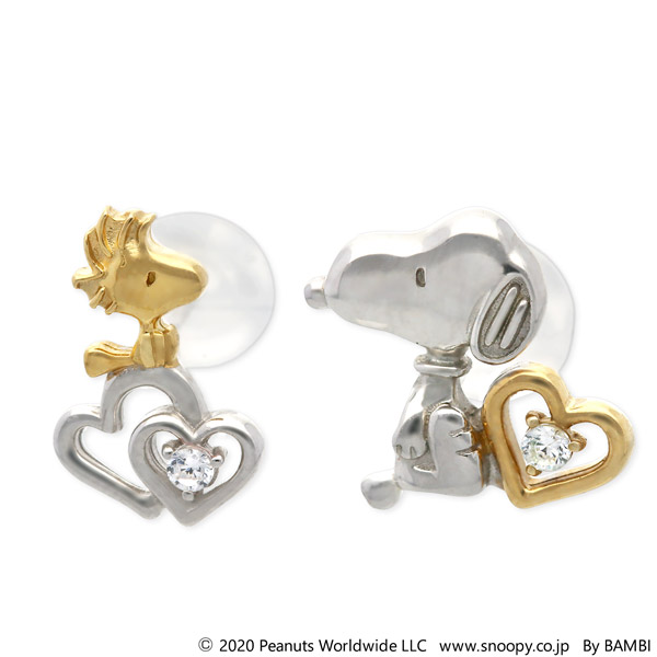 スヌーピー (SNOOPY) シルバーピアス