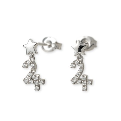 K-SMITH シルバースタッドピアス