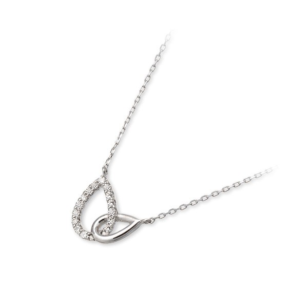 T-grand ホワイトゴールドネックレス