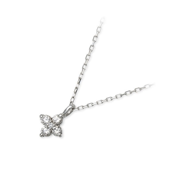 T-grand ホワイトゴールドネックレス