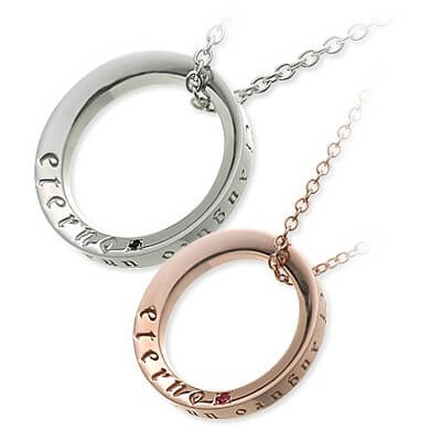 LA PUREZZA シルバーペアネックレス