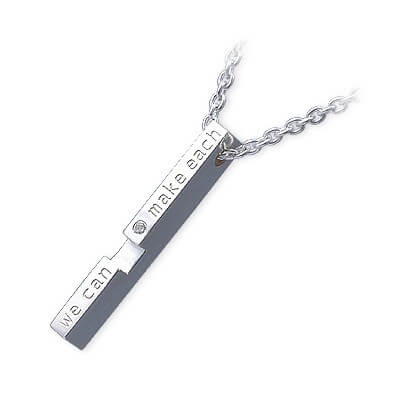 LA PUREZZA シルバーネックレス